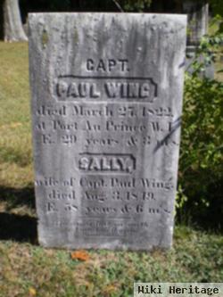 Capt Paul Wing