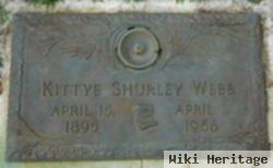 Kittye Shurley Webb