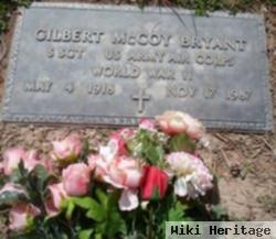 Sgt Gilbert Mccoy "mac" Bryant