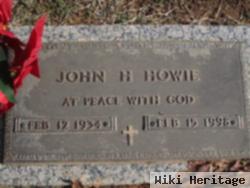 John H Howie