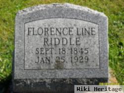 Florence M Line Riddle