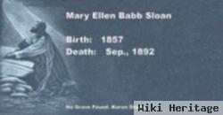 Mary Ellen Babb Sloan