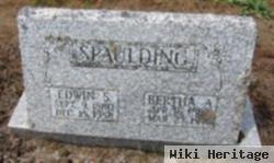 Bertha A. Spaulding