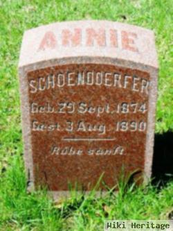 Anna "annie" Schoendoerfer