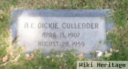 A E "dickie" Cullender