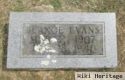 Blance Evans