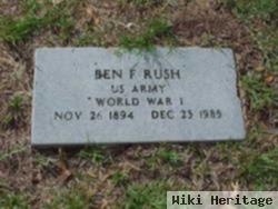 Benjamin Franklin "ben" Rush