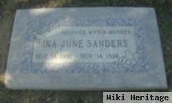 Ina June Sanders