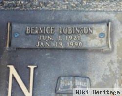 Bernice Catherine Robertson Robinson