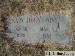 Mary Jones Lyons