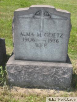 Alma M. Rebholz Goetz