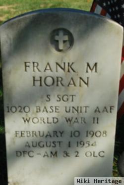 Frank M Horan