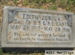 Edith Zebula East