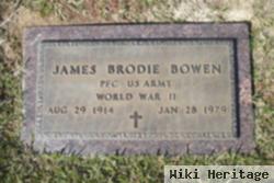 Pfc James Brodie Bowen