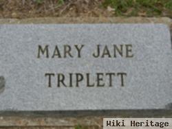 Mary Jane Triplett