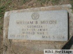 William B Mixon