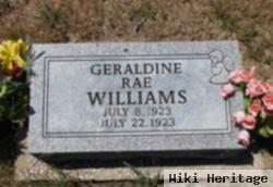 Geraldine Rae Williams