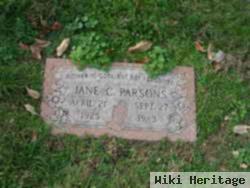 Jane C Parsons