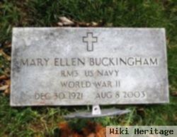 Mary Ellen Buckingham