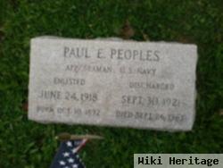 Paul Emmet Peoples, I
