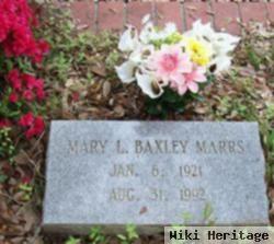 Mary L. Baxley Marrs