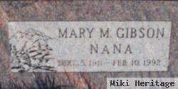 Mary Margaret "nana" Pickett Gibson