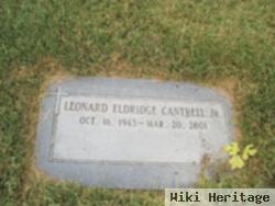 Leonard Eldridge Cantrell, Jr