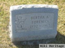 Bertha Foreman