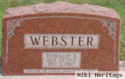 Donald E Webster