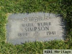 Marie Margaret Weber Simpson