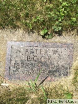 Peter W Rock