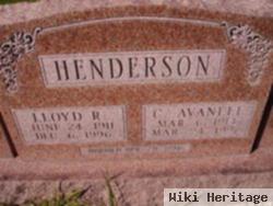 C Avanell Hatton Henderson