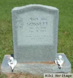 Ruth Ann Clyma Gossett