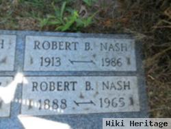 Robert B Nash, Sr