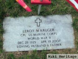 Leroy M Kruger