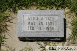 Alice Almeda Elnora Hufford Tate