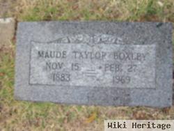 Maude Taylor Boxley