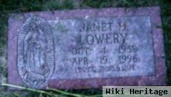 Janet M. Lowery