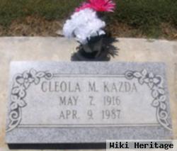 Cleola Marie Speaker Kazda