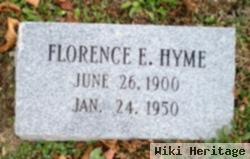 Florence E Hyme