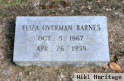 Eliza Overman Barnes