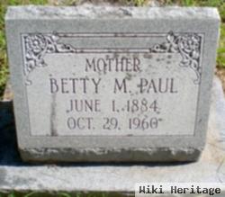 Betty Lelia Mclendon Paul