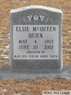 Elsie Mcqueen Quick