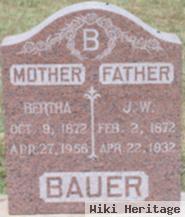 Bertha Flint Bauer