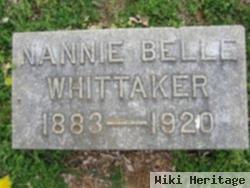 Nannie Belle Bennett Whitaker