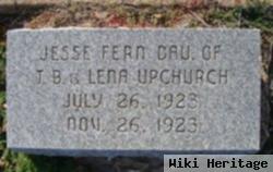 Jessie Fern Upchurch