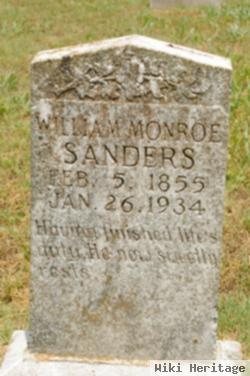 William Monroe "roe" Sanders