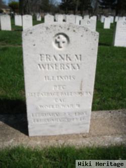 Pfc Frank M. Wisersky