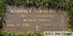 Joseph Edward Timmons