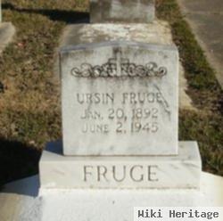 Ursin E Fruge